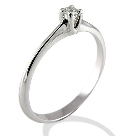 Anneau Gemoro Femme in Or blanc Diamante 0.07 Ct SS562BIA07 - SS562BIA07